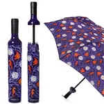 Wine Bottle Umbrella - Coral Reef