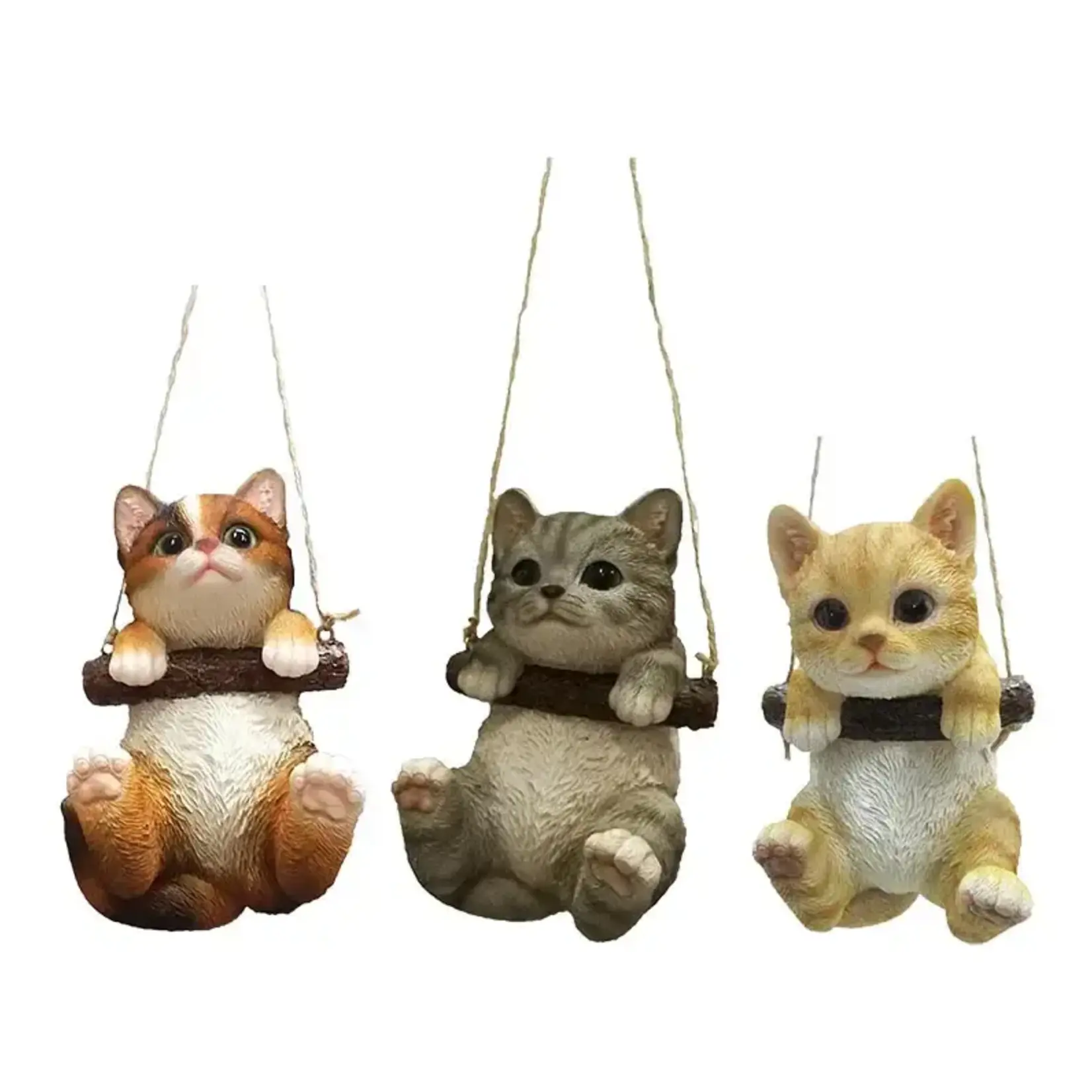 Resin Hanging Cat