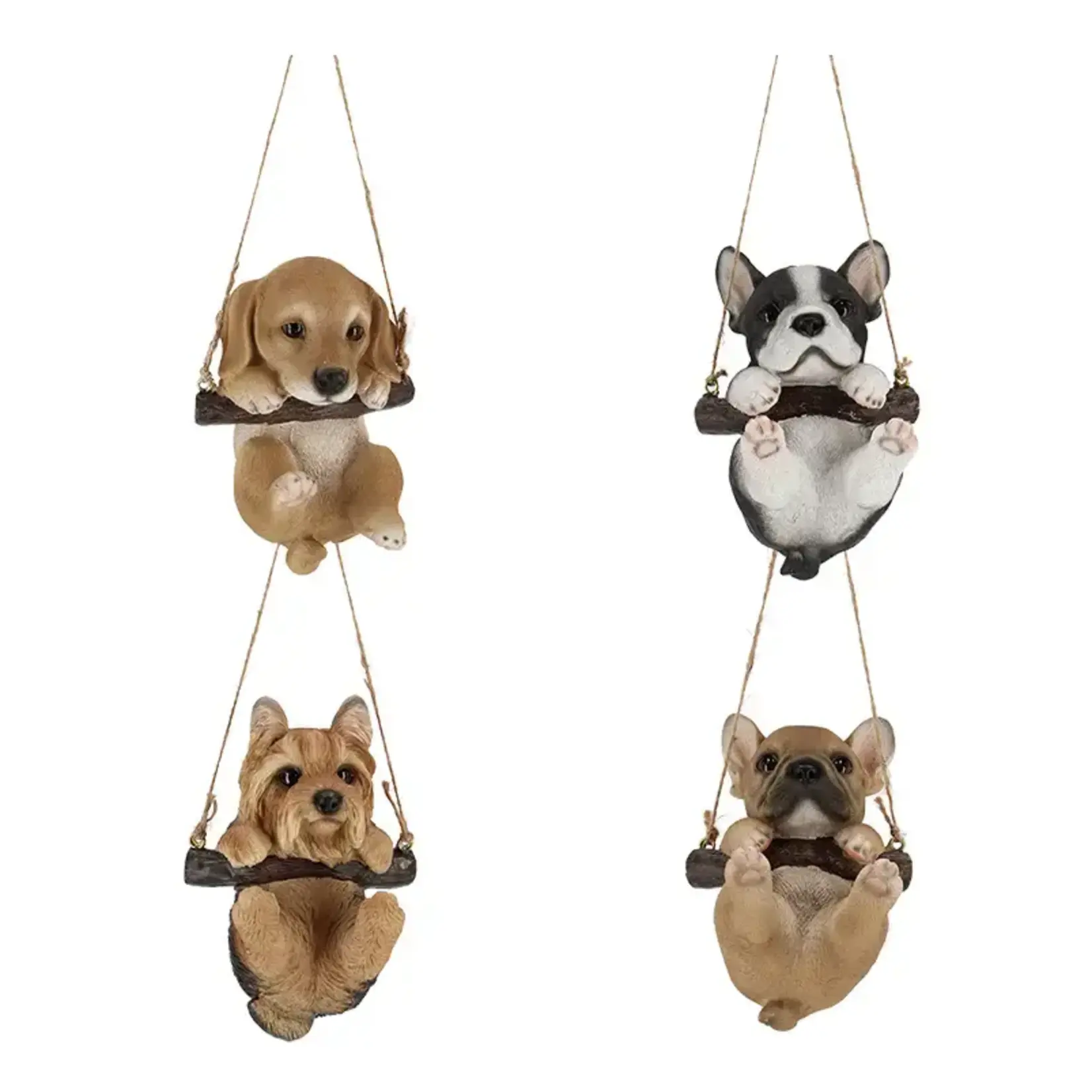 Resin Hanging Puppy
