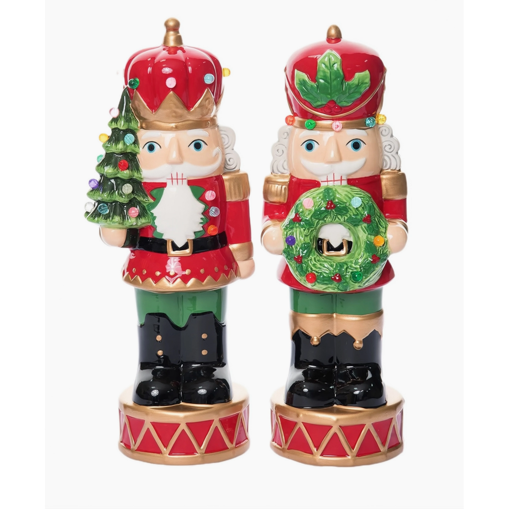 Transpac Light Up Nutcracker