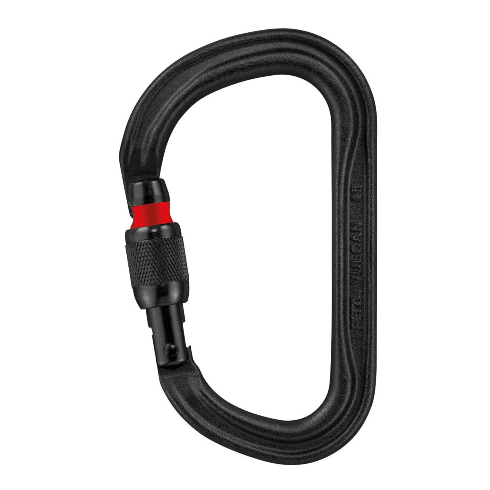 PETZL CONNECTOR VULCAN SCREW-LOCK BLACK