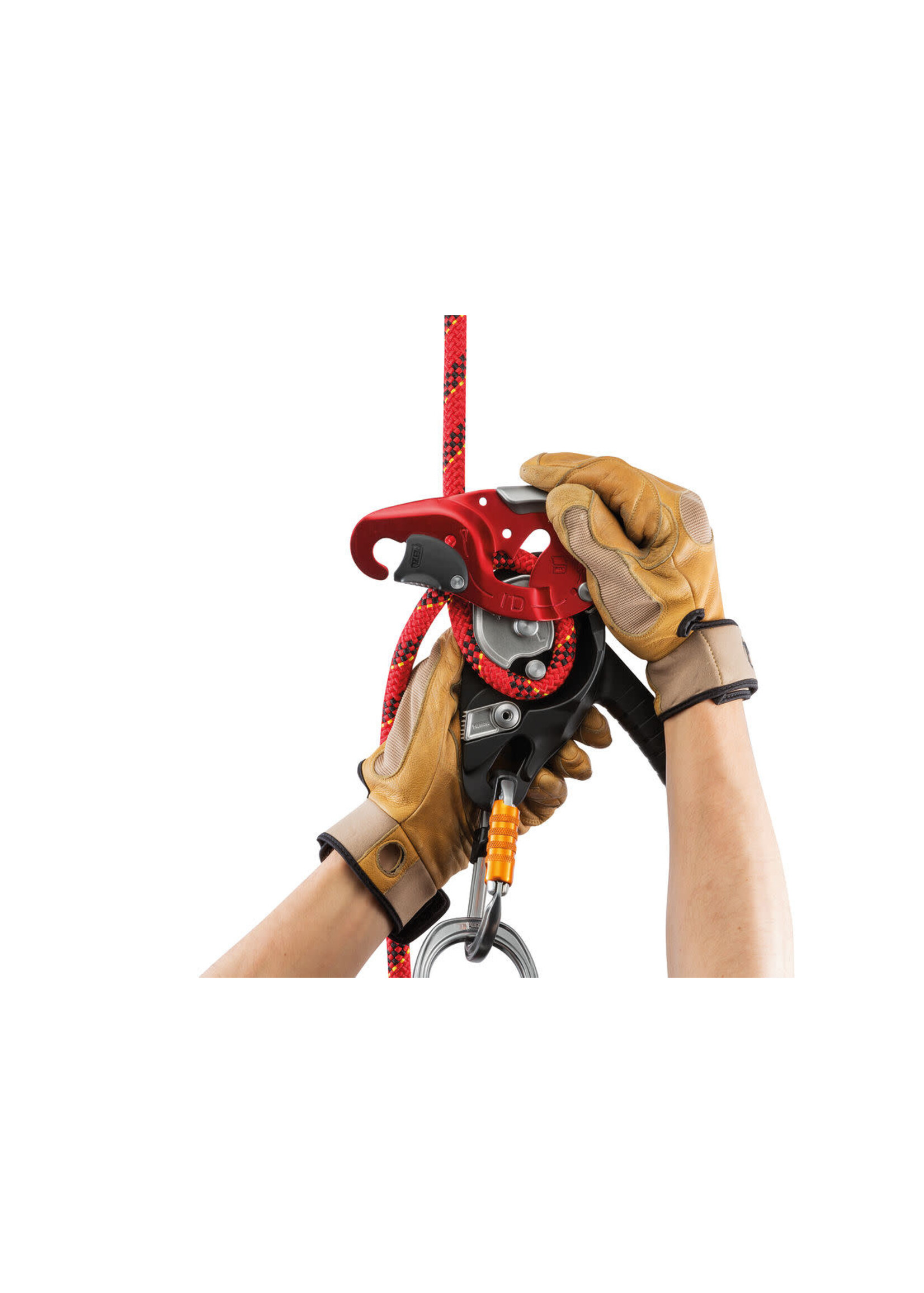 PETZL I'D L DESCENDER BLACK