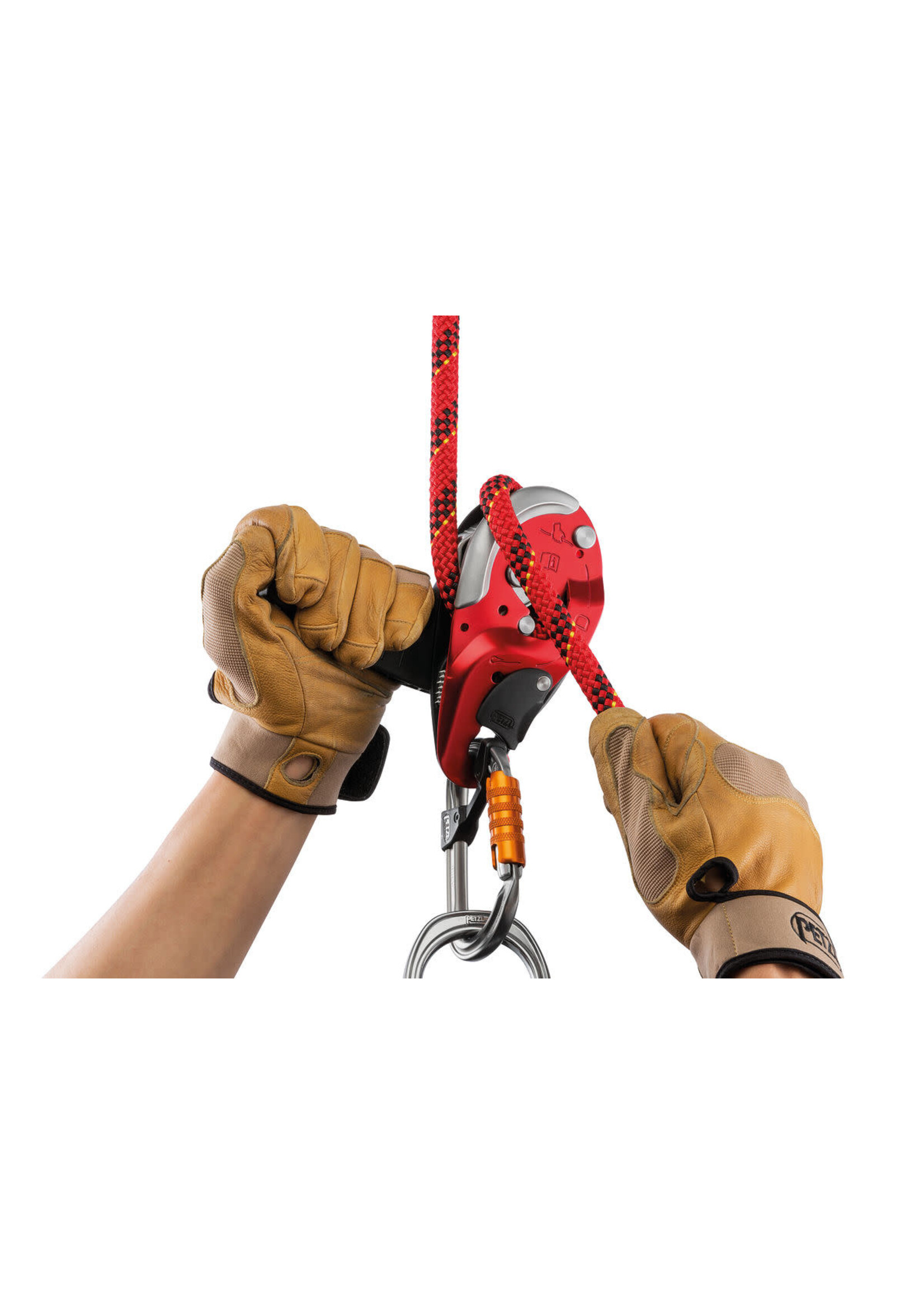 PETZL I'D L DESCENDER BLACK