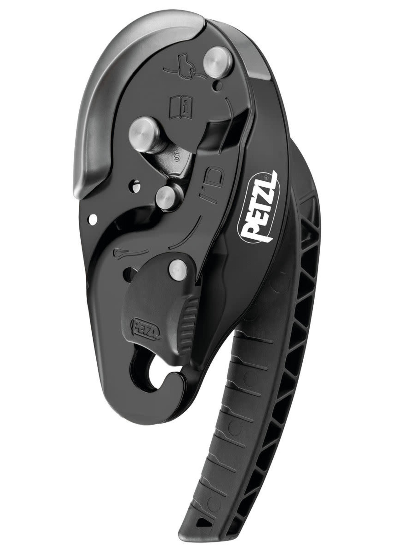 PETZL I'D S DESCENDER BLACK