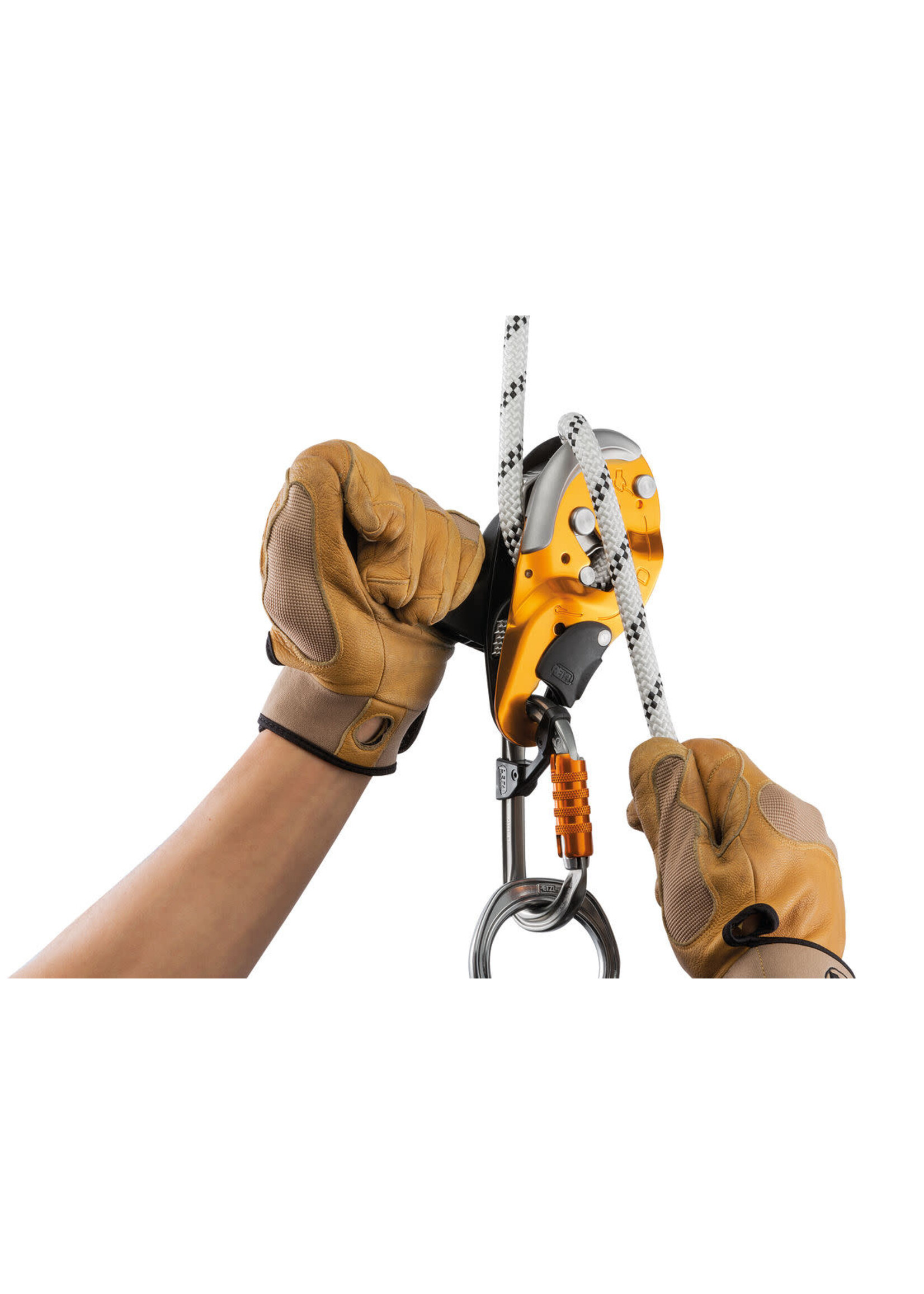 PETZL I'D S DESCENDER BLACK