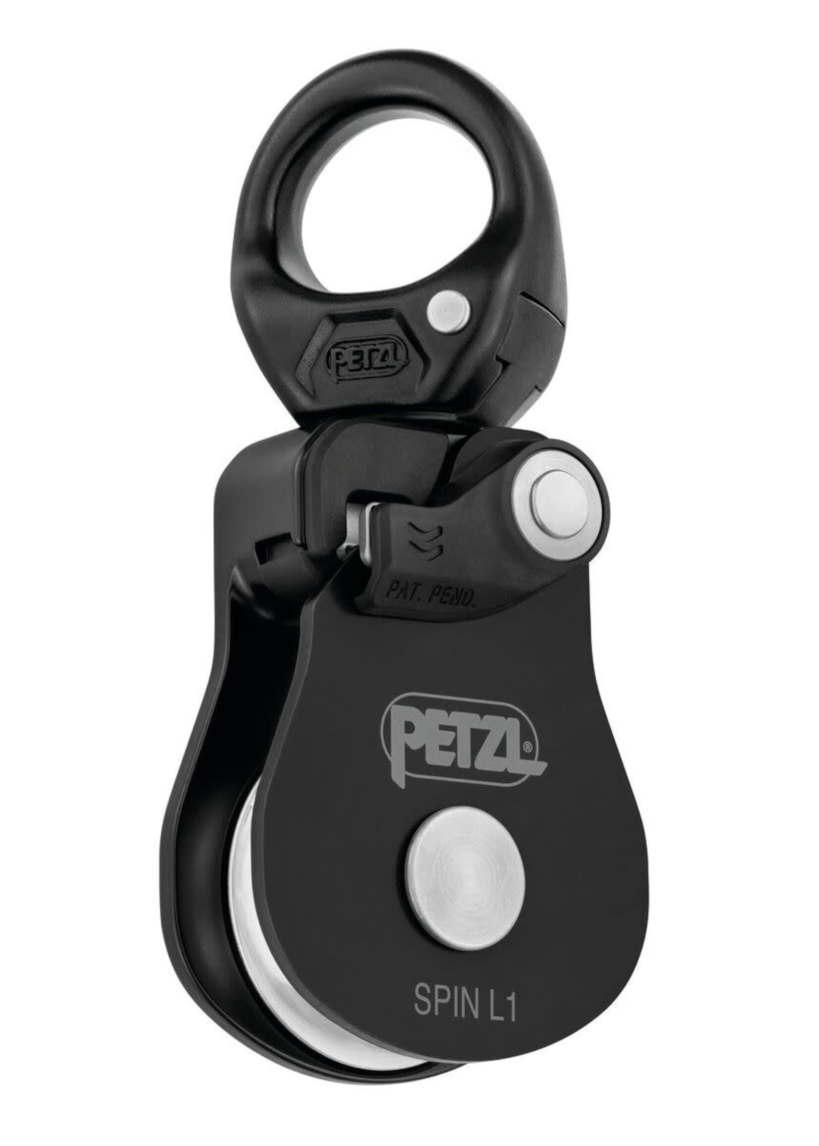 PETZL SPIN L1 BLACK PULLEY