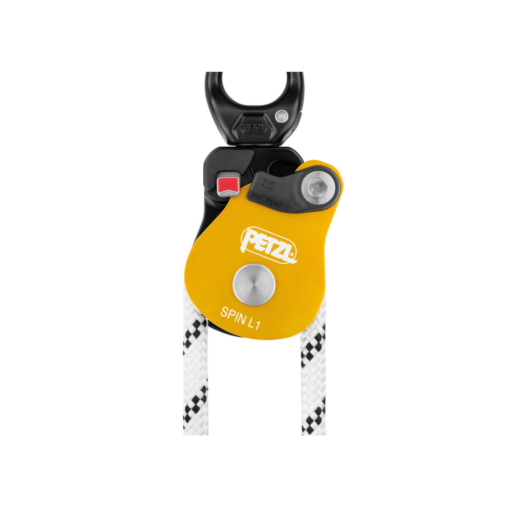 PETZL SPIN L1 BLACK PULLEY