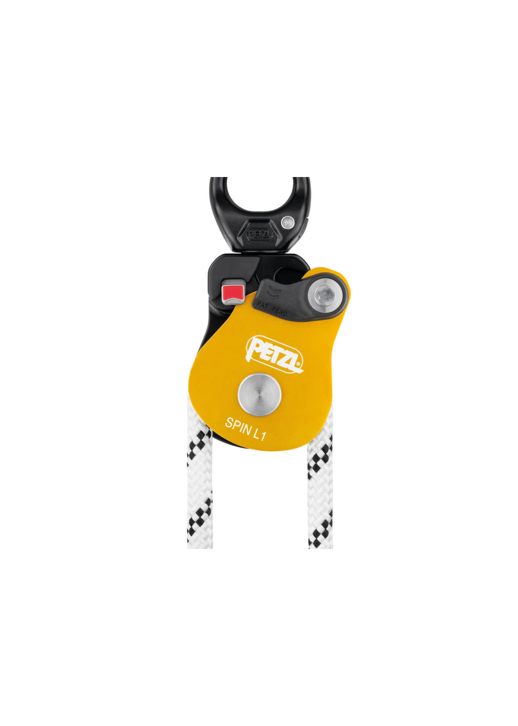 PETZL SPIN L1 BLACK PULLEY