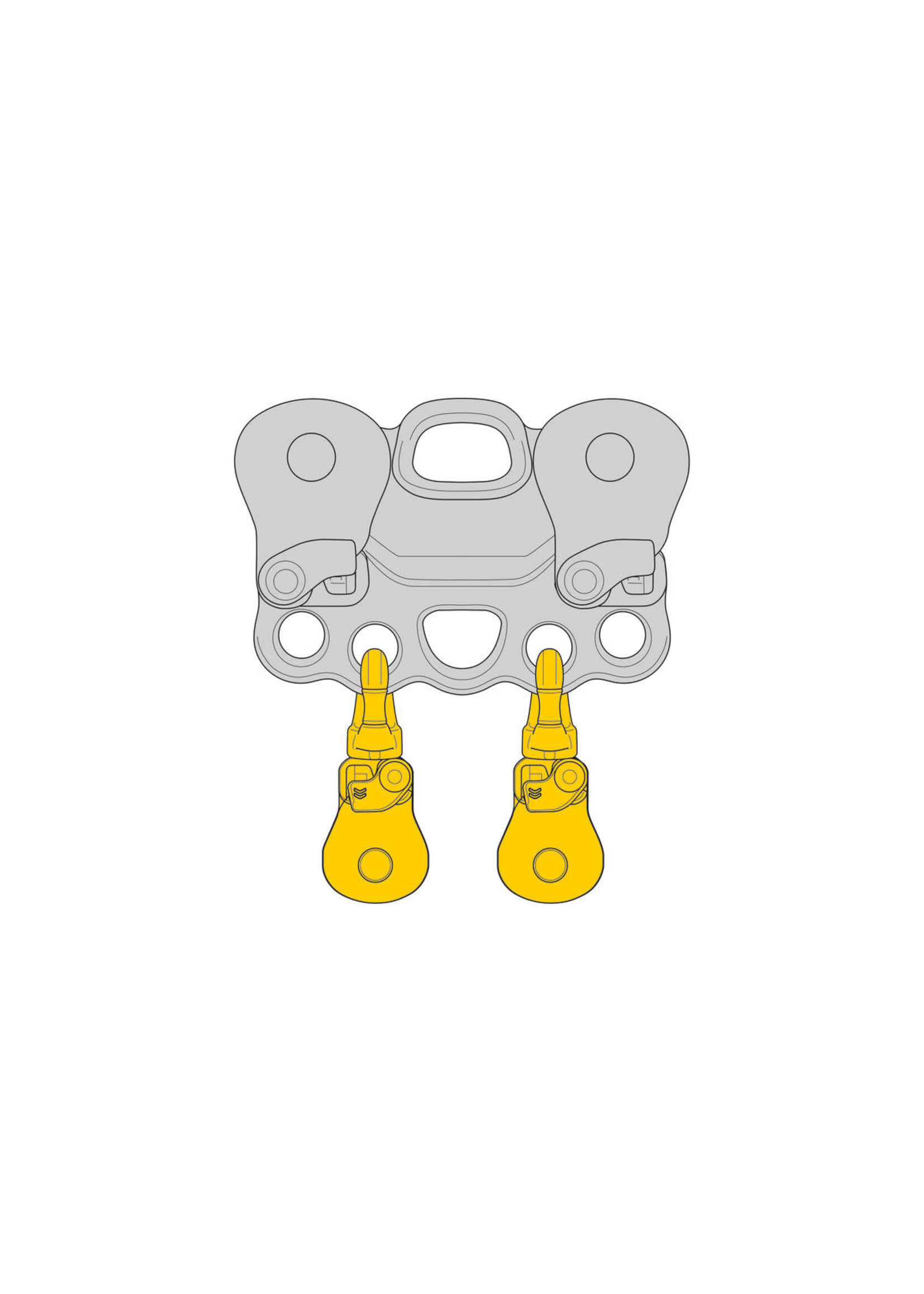 PETZL SPIN S1 OPEN PULLEY