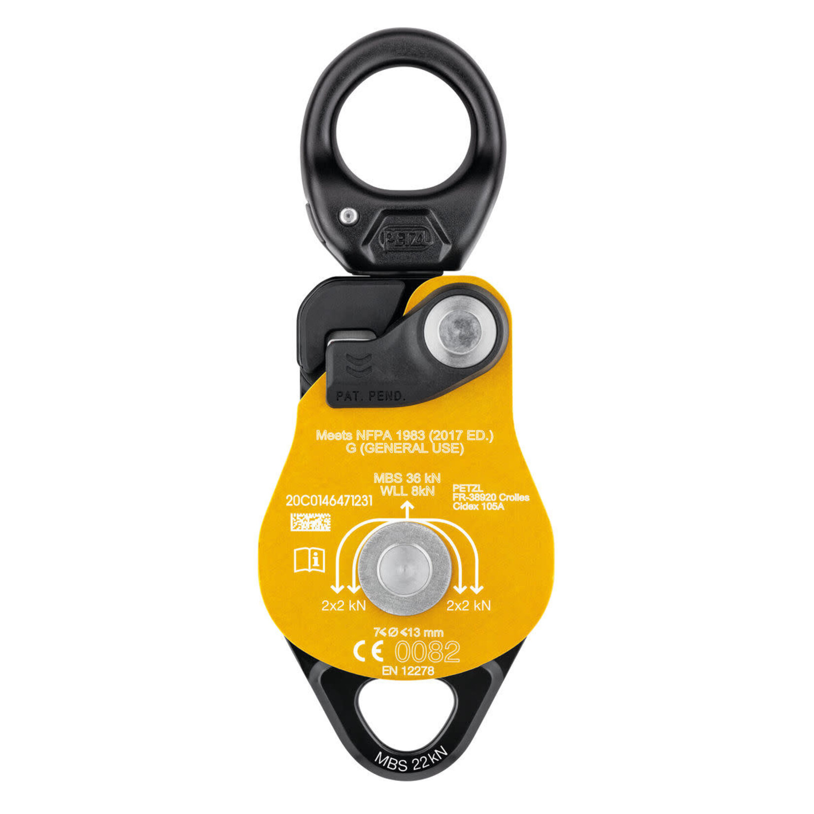 PETZL SPIN L2 PULLEY