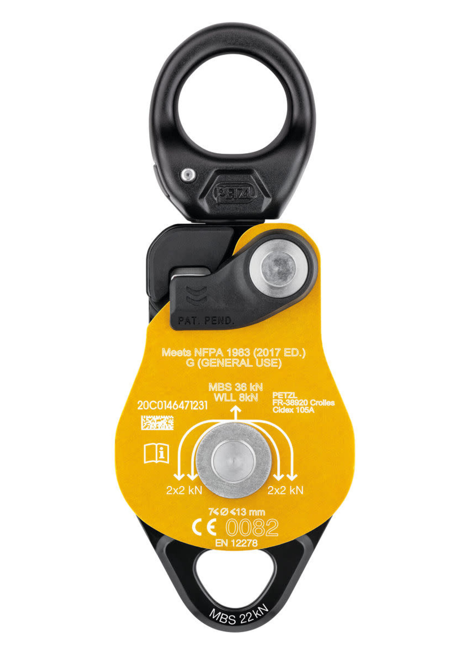 PETZL SPIN L2 PULLEY