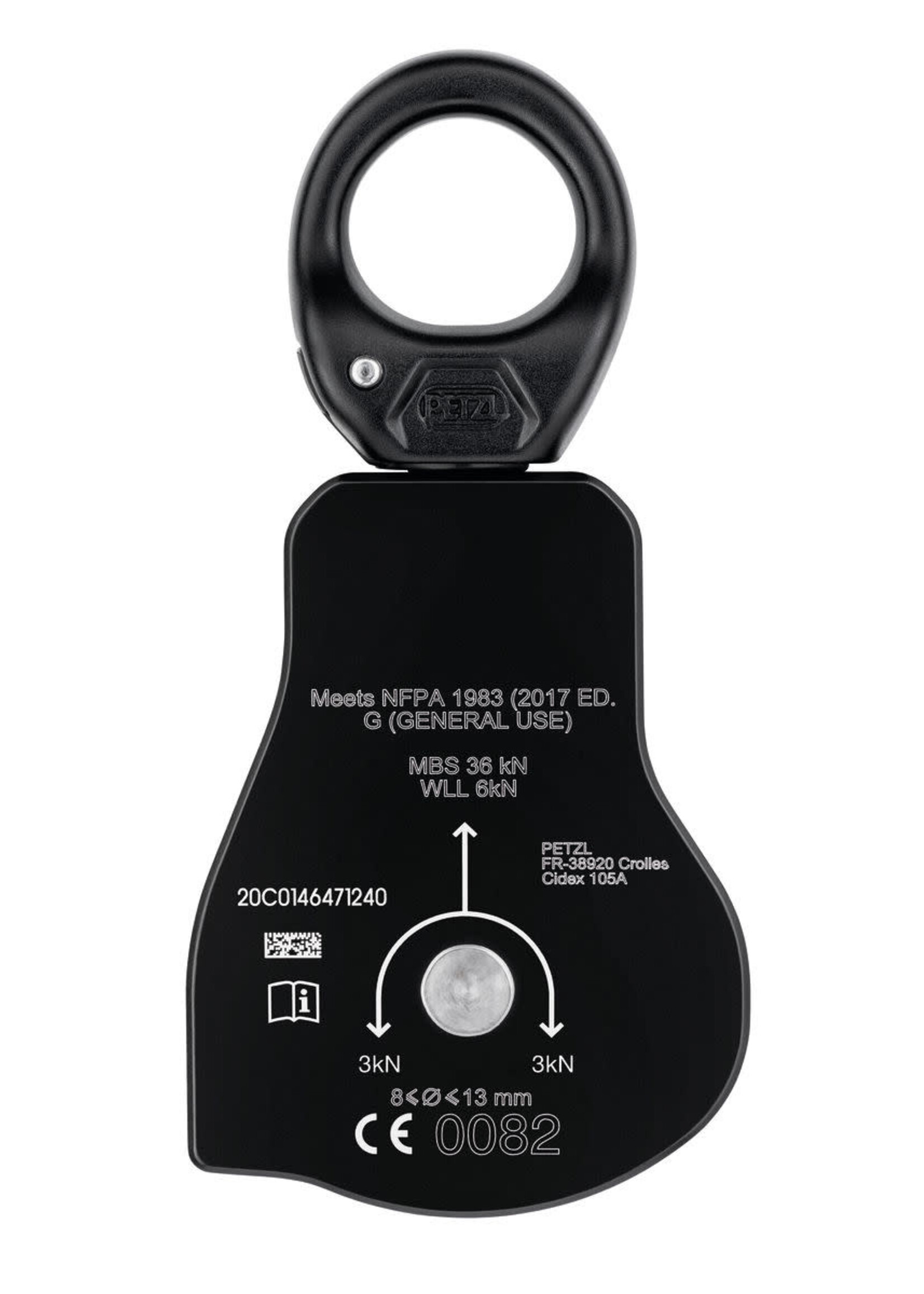 PETZL SPIN L1D PULLEY