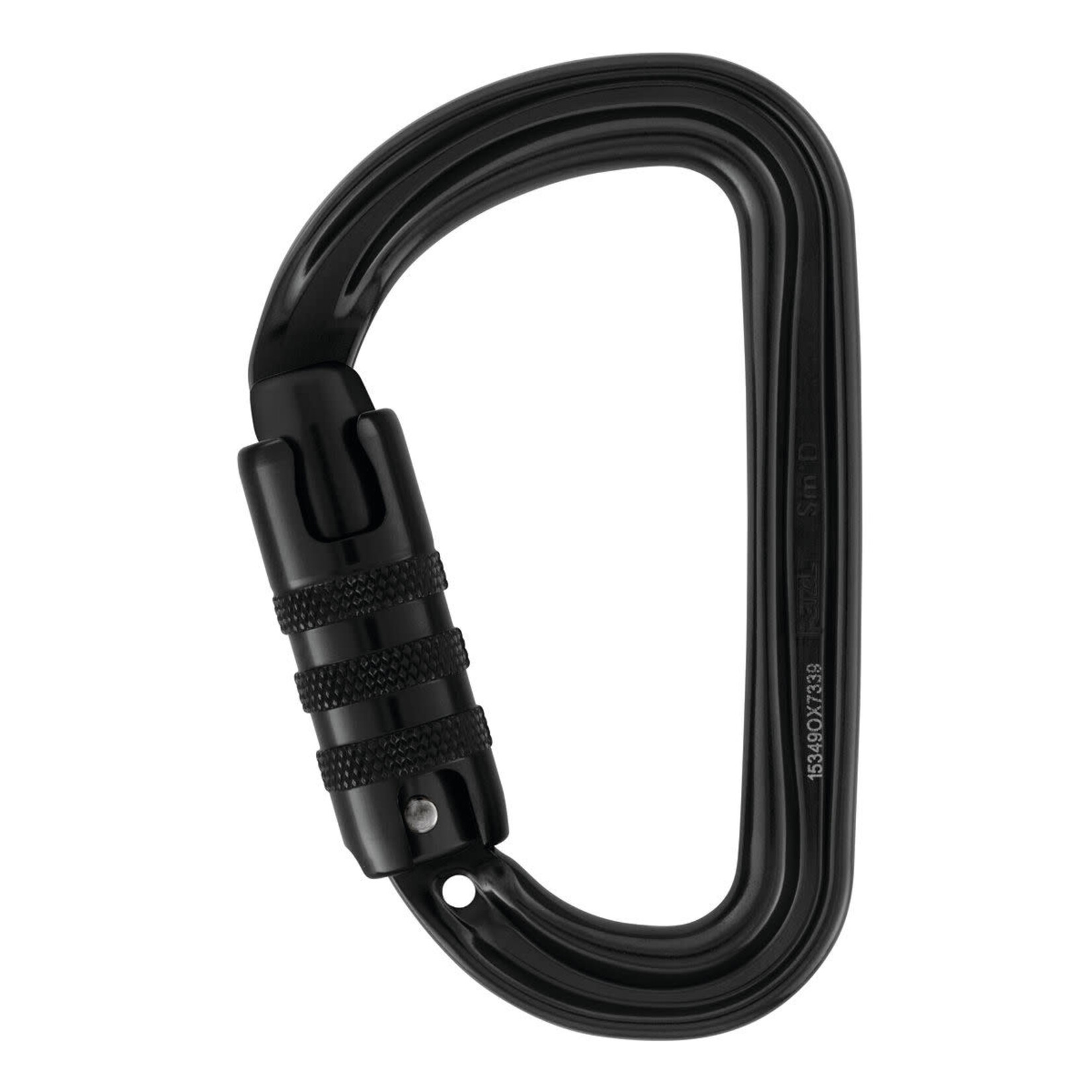 PETZL SM'D TRIACT LOCK CARABINER BLACK