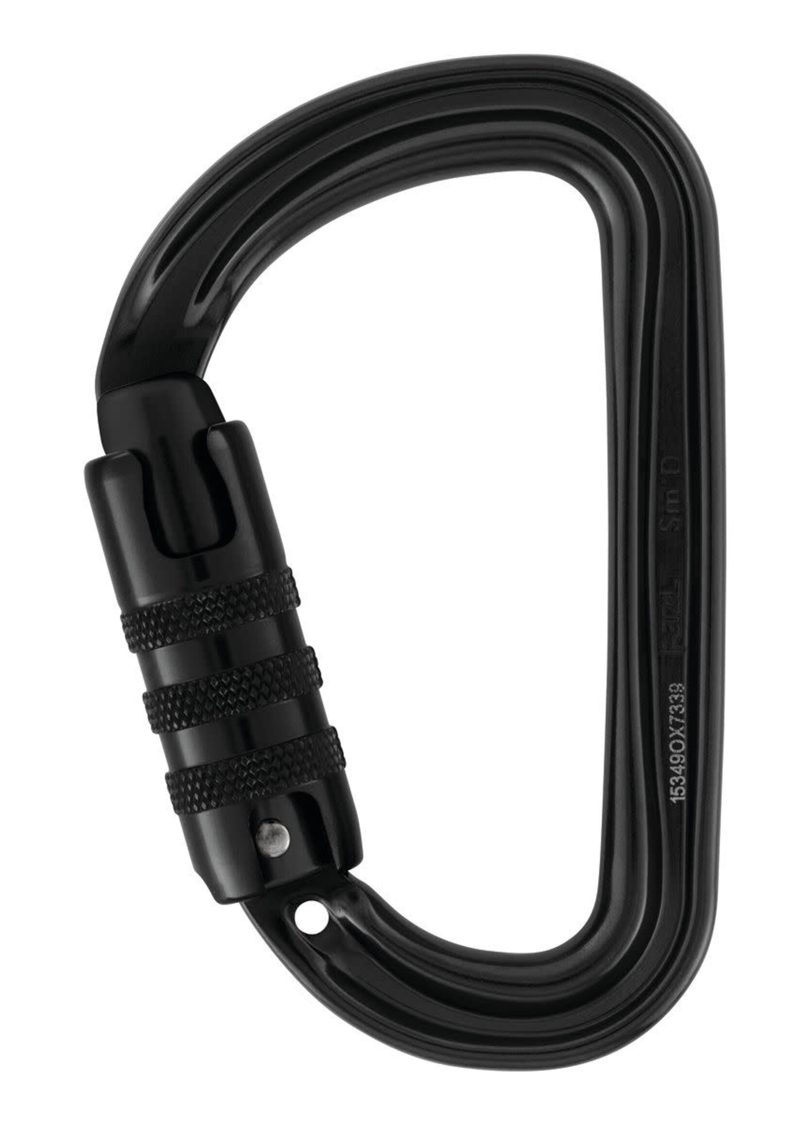 PETZL SM'D TRIACT LOCK CARABINER BLACK