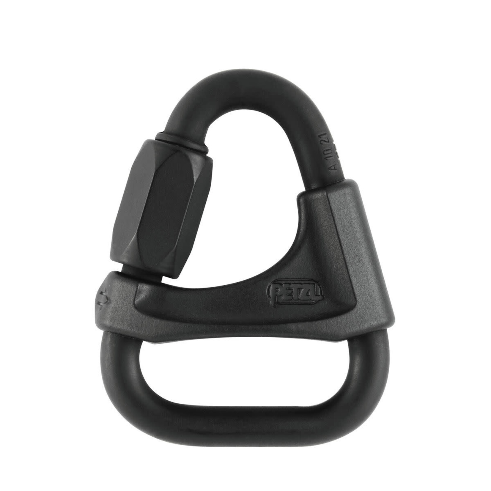 PETZL DELTA N 8 SCREWLINK BLACK