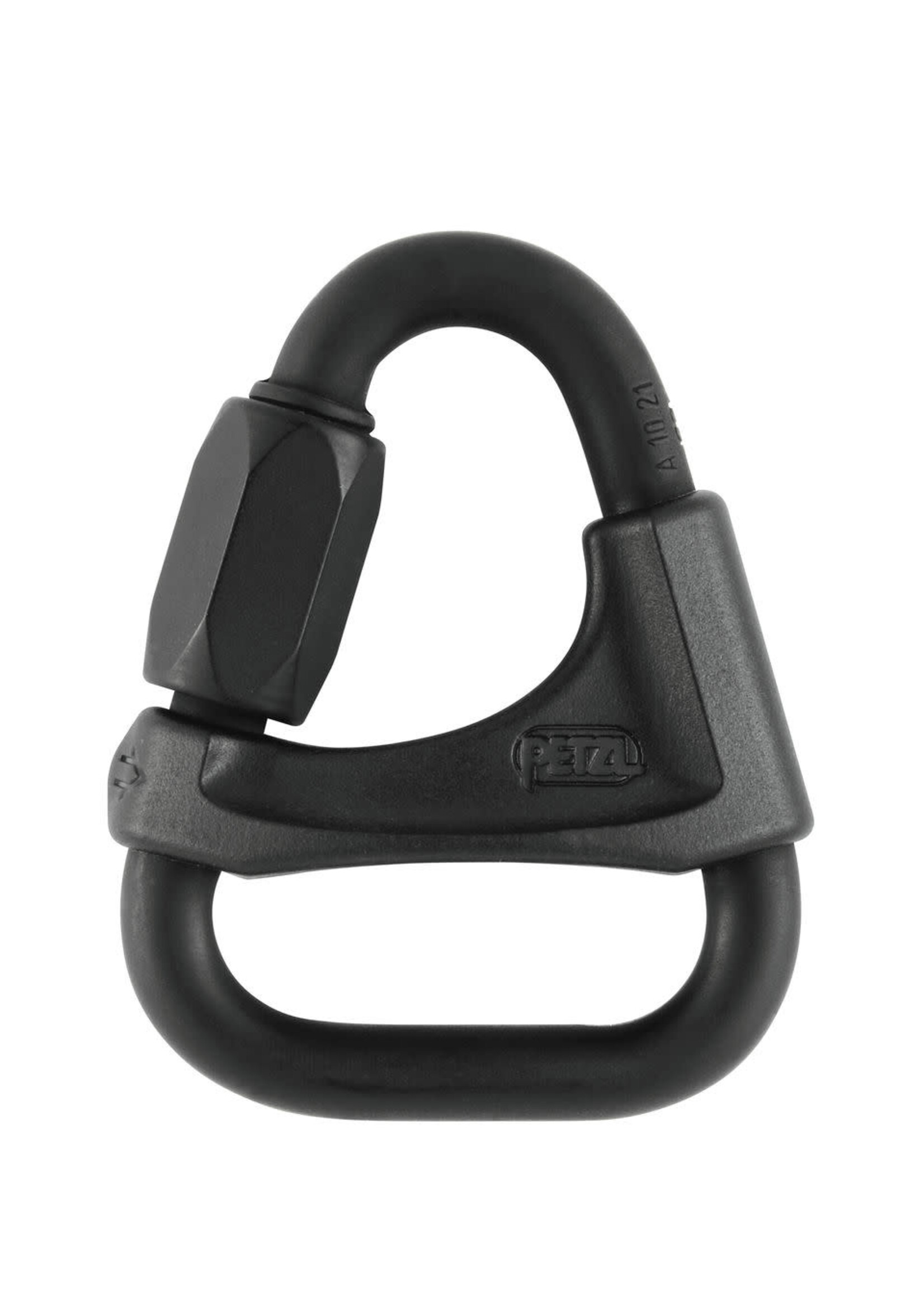 PETZL DELTA N 8 SCREWLINK BLACK