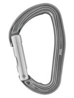 PETZL DJINN CARABINER STRAIGHT GATE GRAY