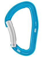 PETZL DJINN CARABINER BENT GATE BLUE