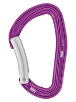 PETZL DJINN CARABINER BENT GATE PURPLE