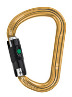 PETZL WILLIAM BALL-LOCK BINER GOLD