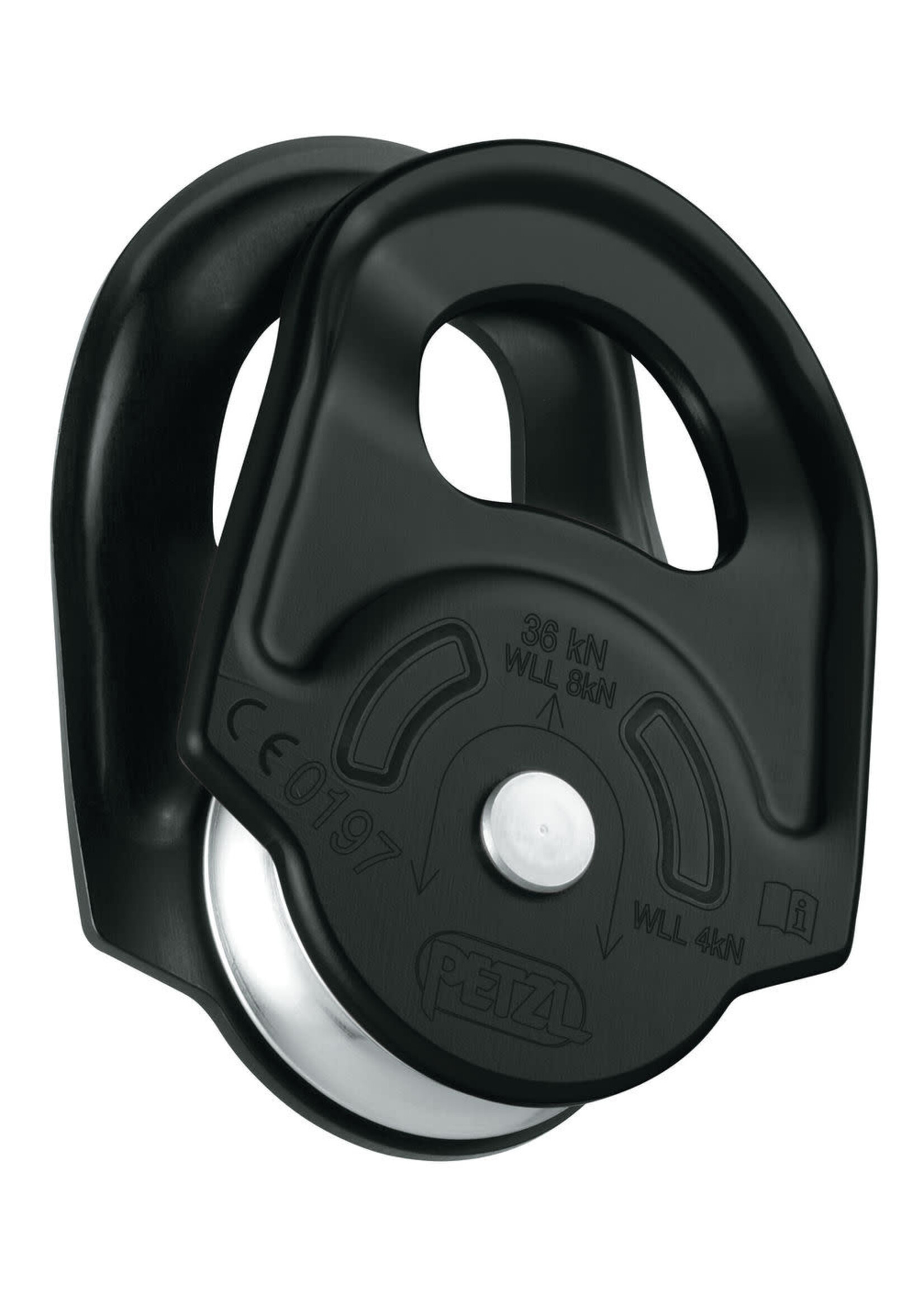 PETZL RESCUE PULLEY BLACK