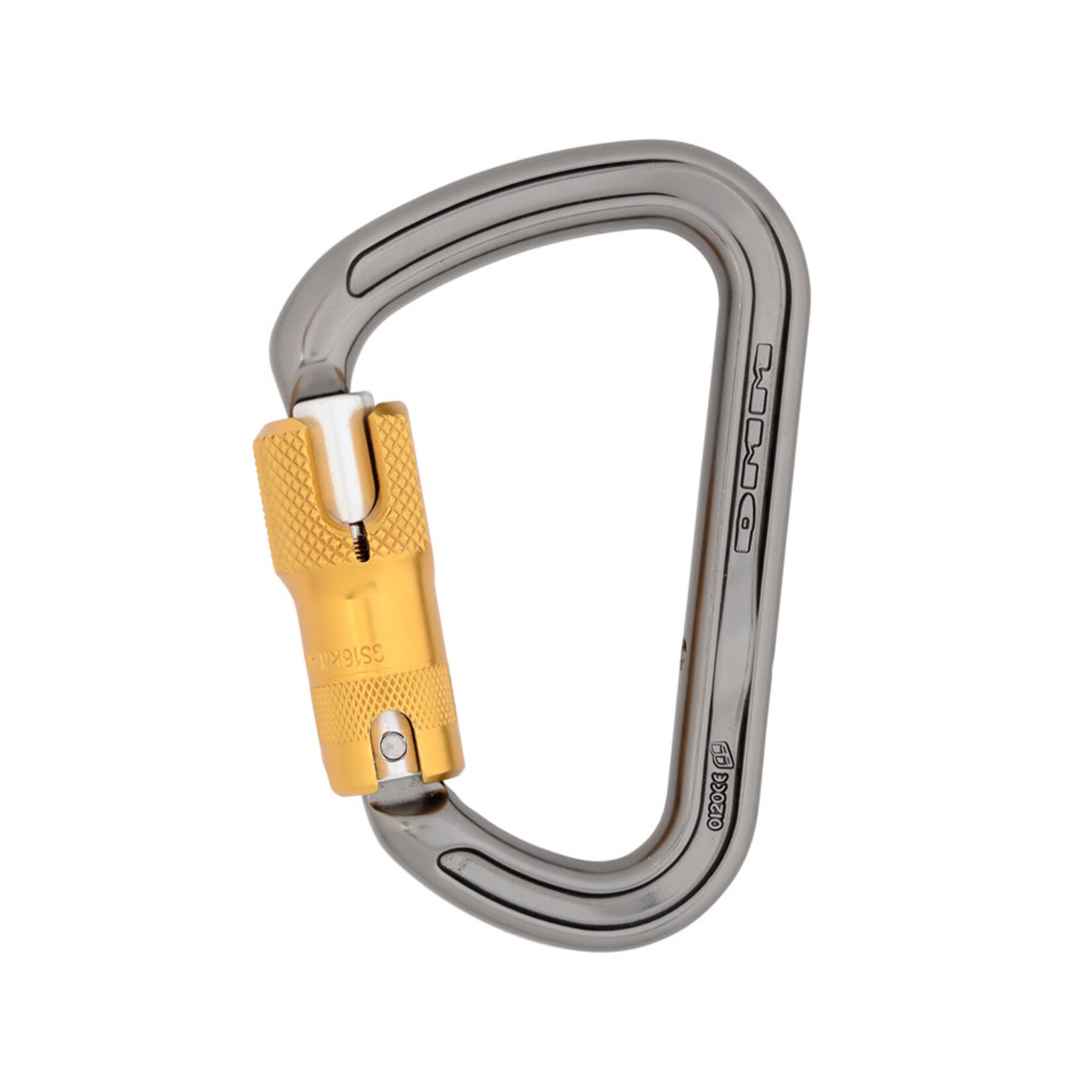 DMM Klettersteig Locksafe ANSI Titanium/Gold