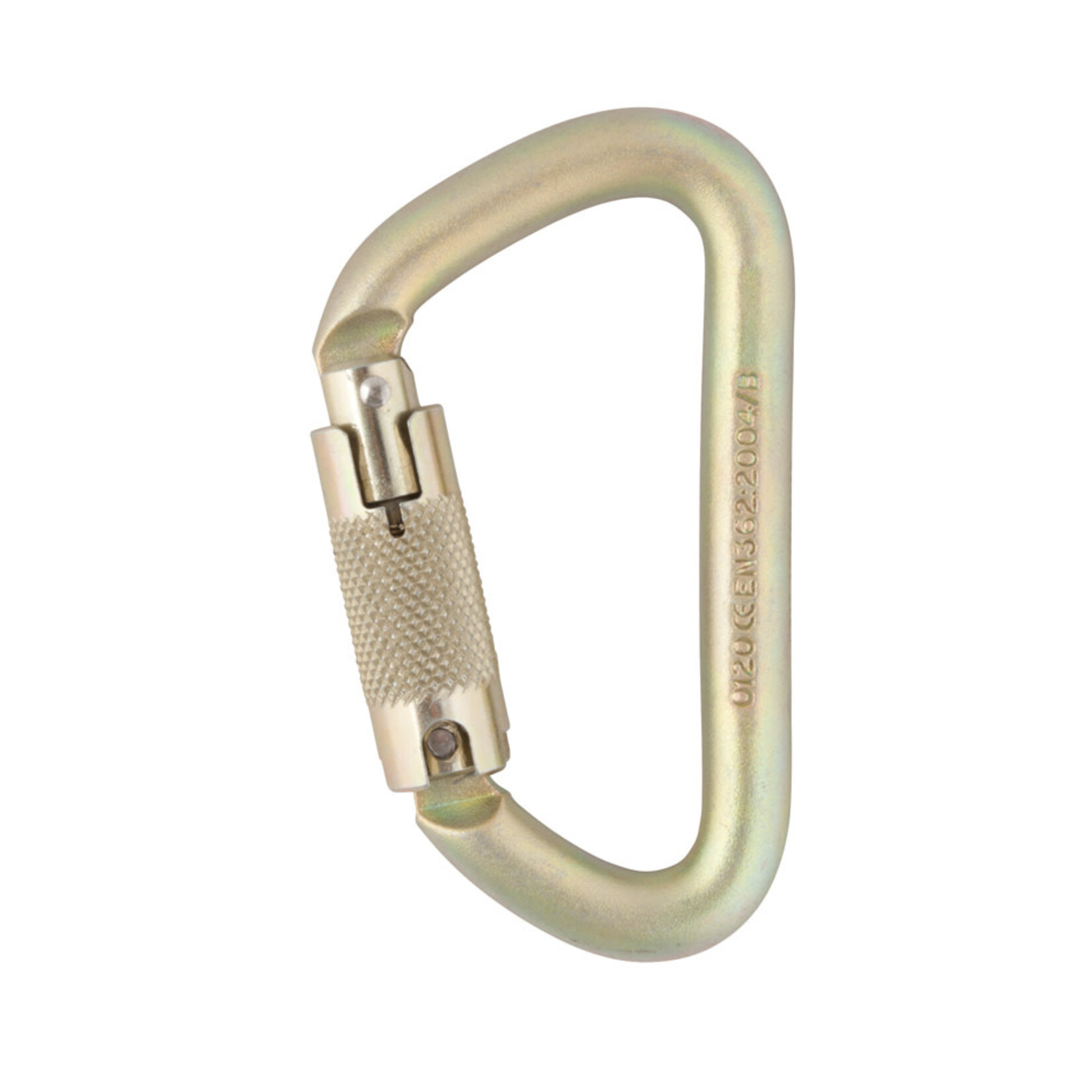 DMM 12mm Steel Offset D Locksafe Gold