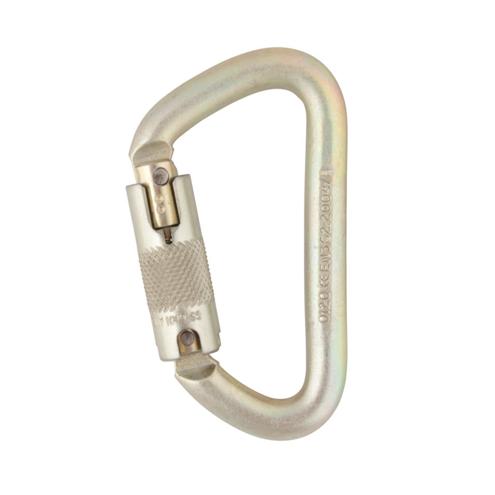 DMM 12mm Steel Offset D Locksafe ANSI Gold