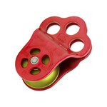 DMM Triple Attachment Pulley Red
