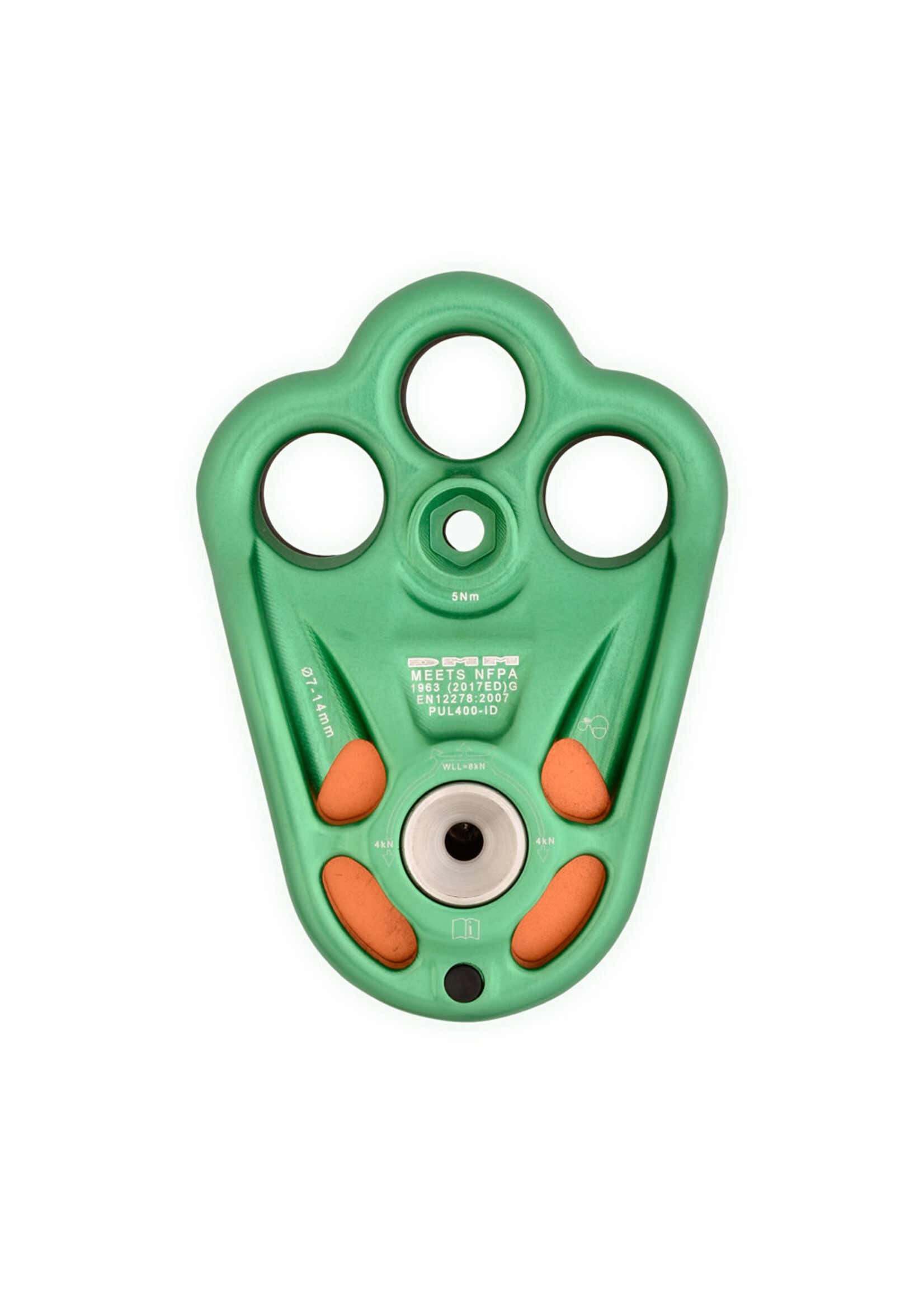 DMM Rigger Pulley Green/Matt Grey