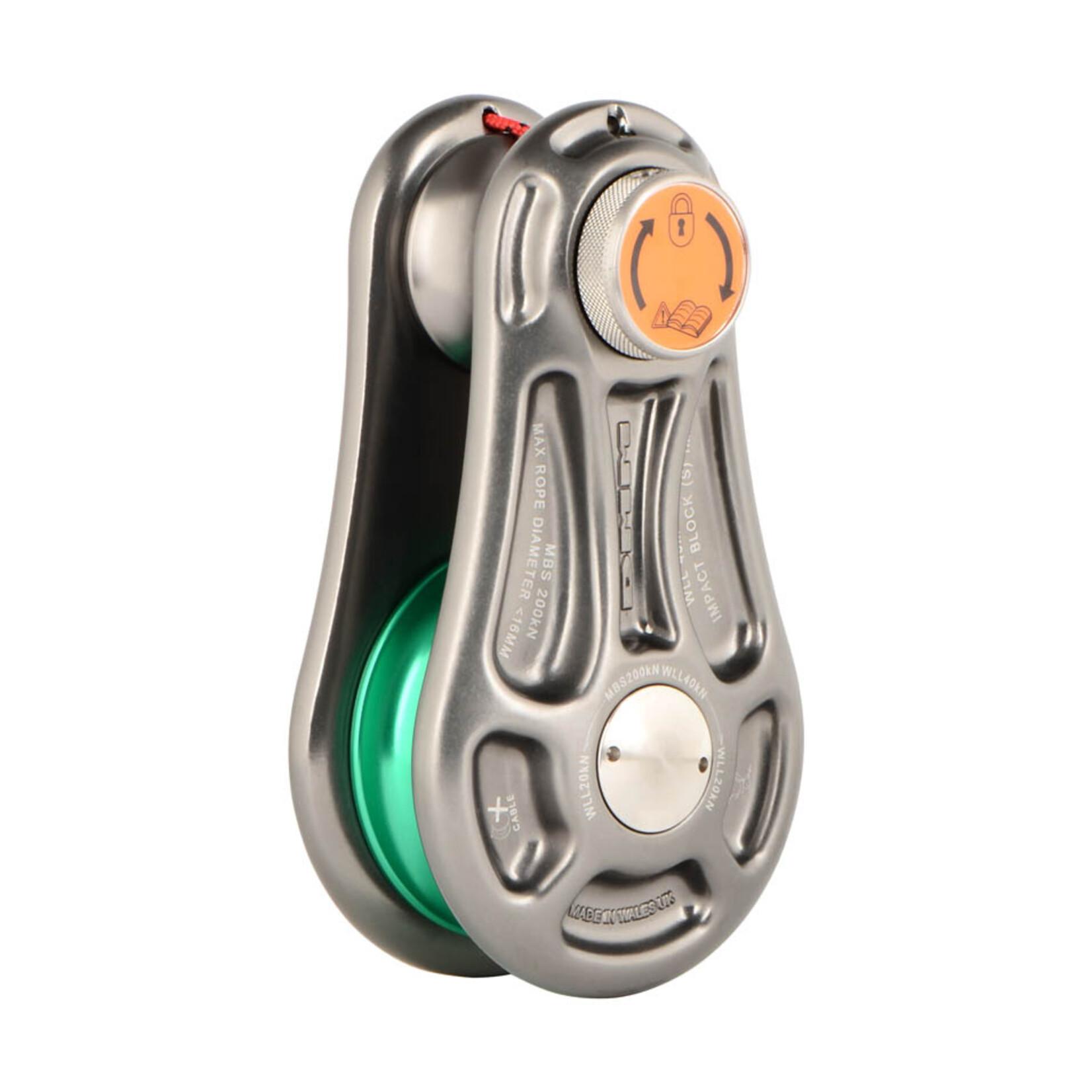 DMM Impact Block Small Titanium/Green