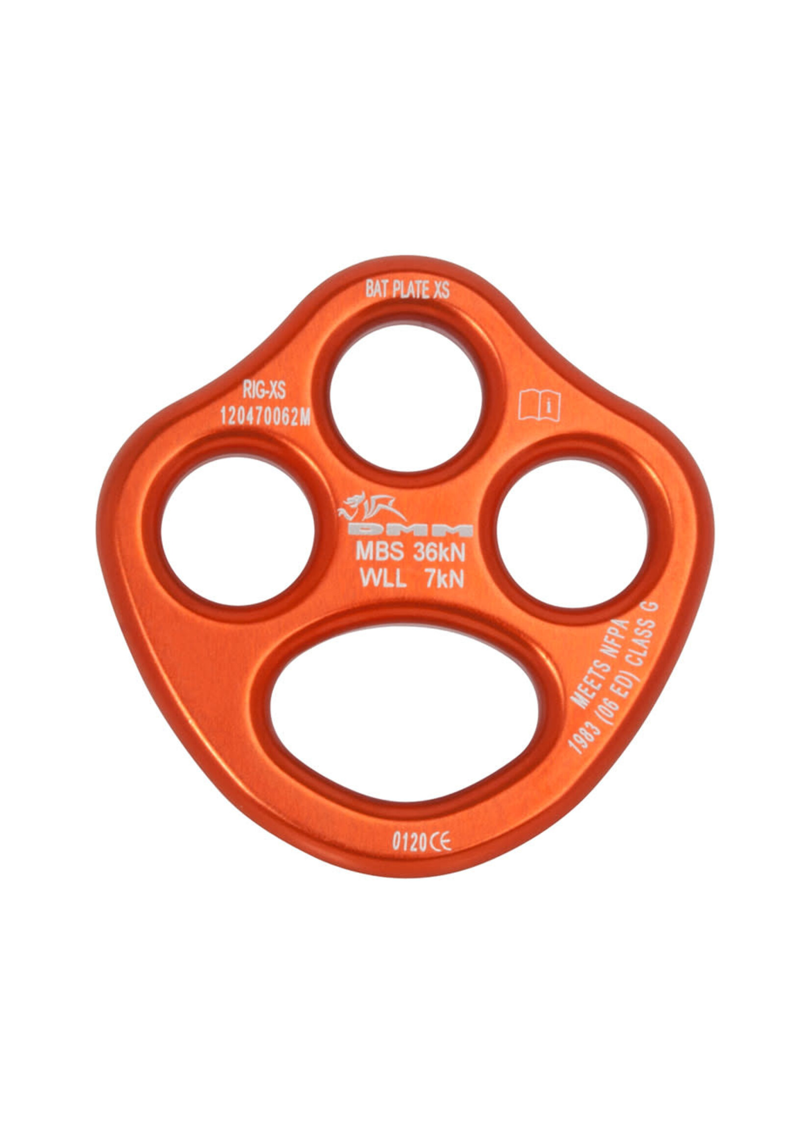 DMM Bat Plate XS Orange