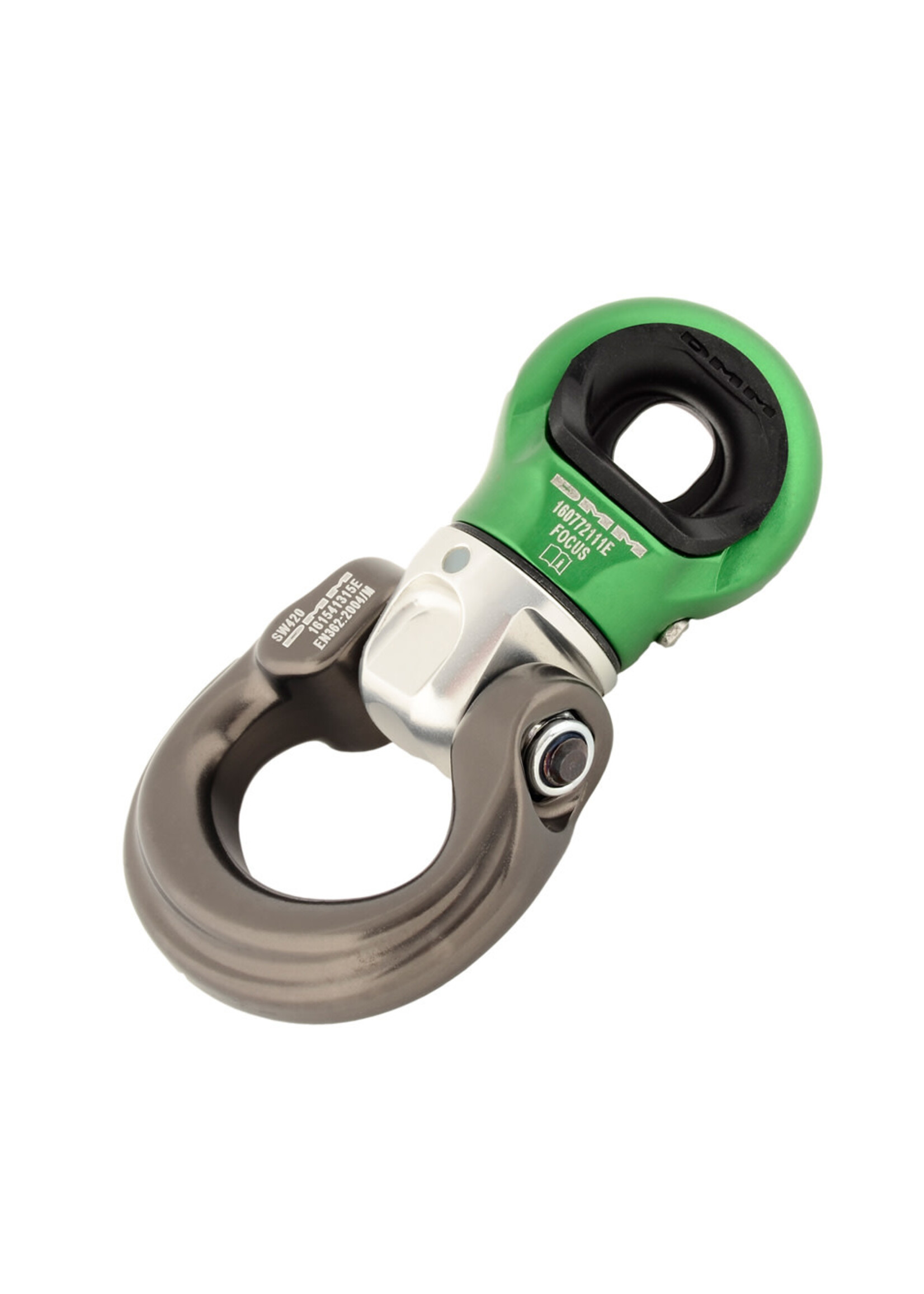 DMM Focus Swivel Bow Silver/Green