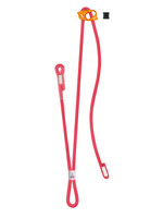 PETZL DUAL CONNECT ADJUST LANYARD RED