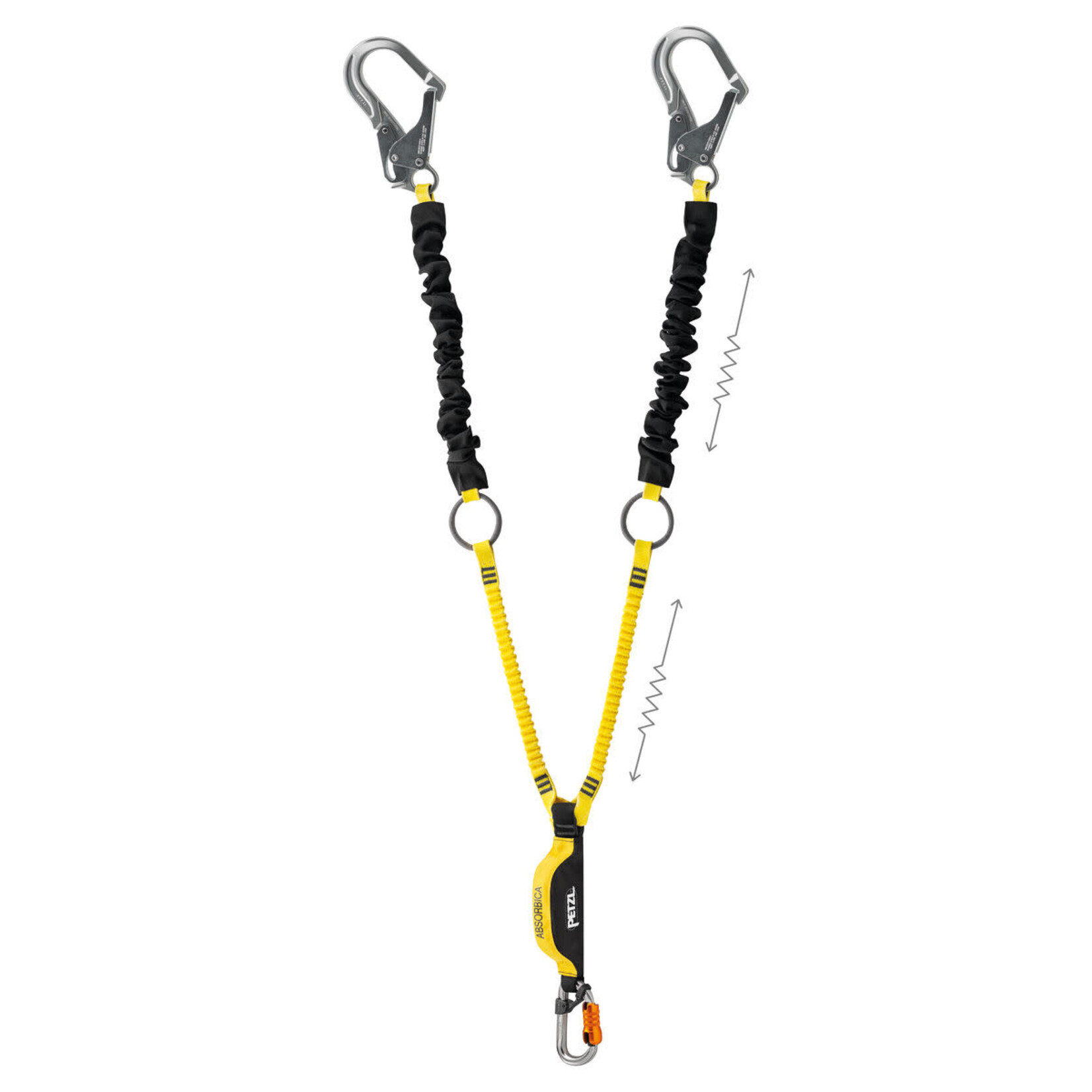 PETZL LANYARD ABSORBICA-Y TIE-BACK MGO INT (PRIOR)