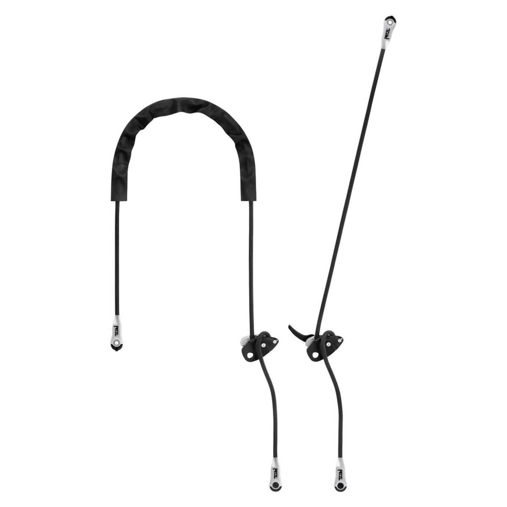 PETZL LANYARD GRILLON U BLACK 2 M