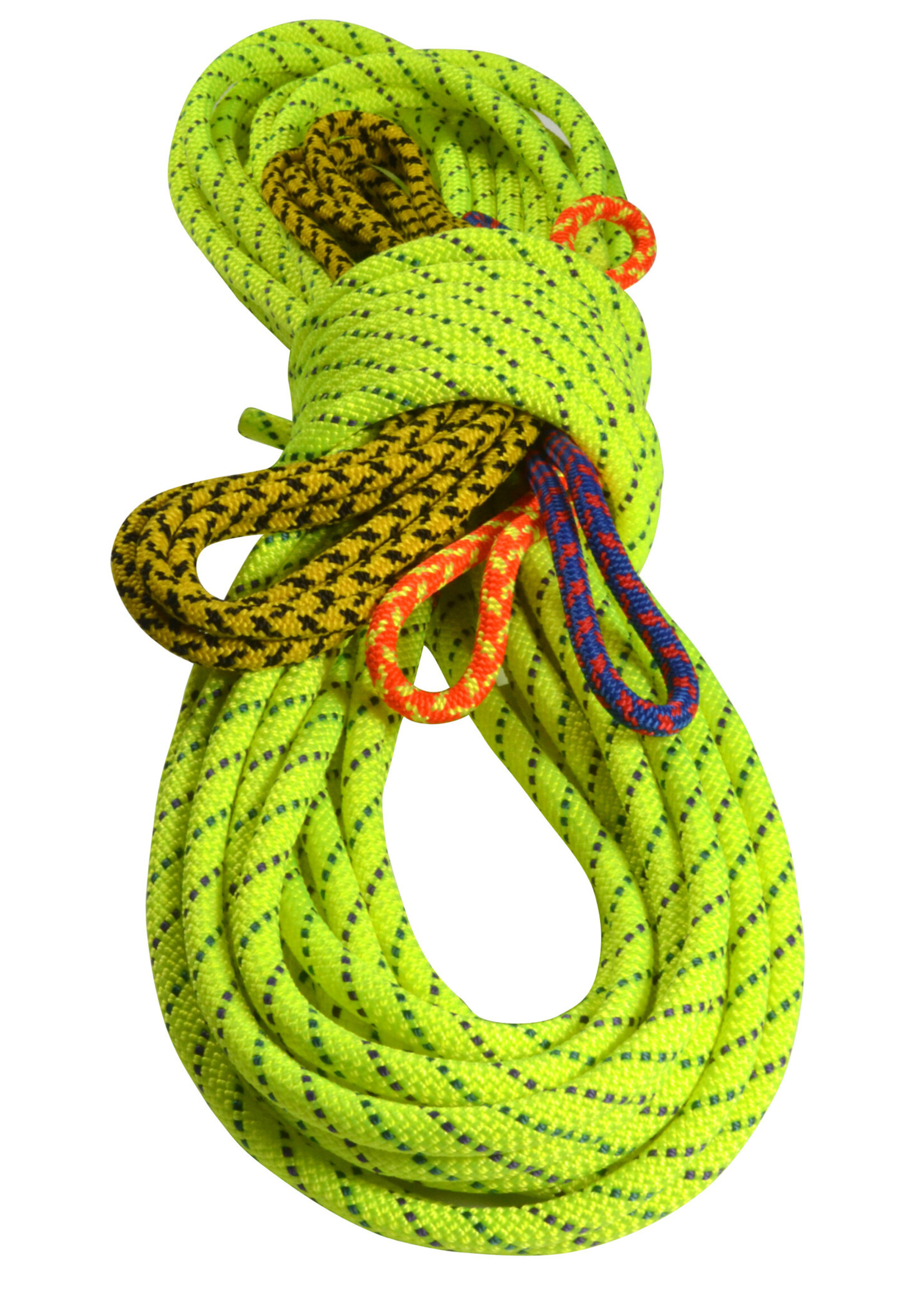 Rock Exotica AZTEK Rope Set (50'-8mm Elite Rope, 2-6mm Ratchet Loops, 1-6mm Travel Restraint Loop)