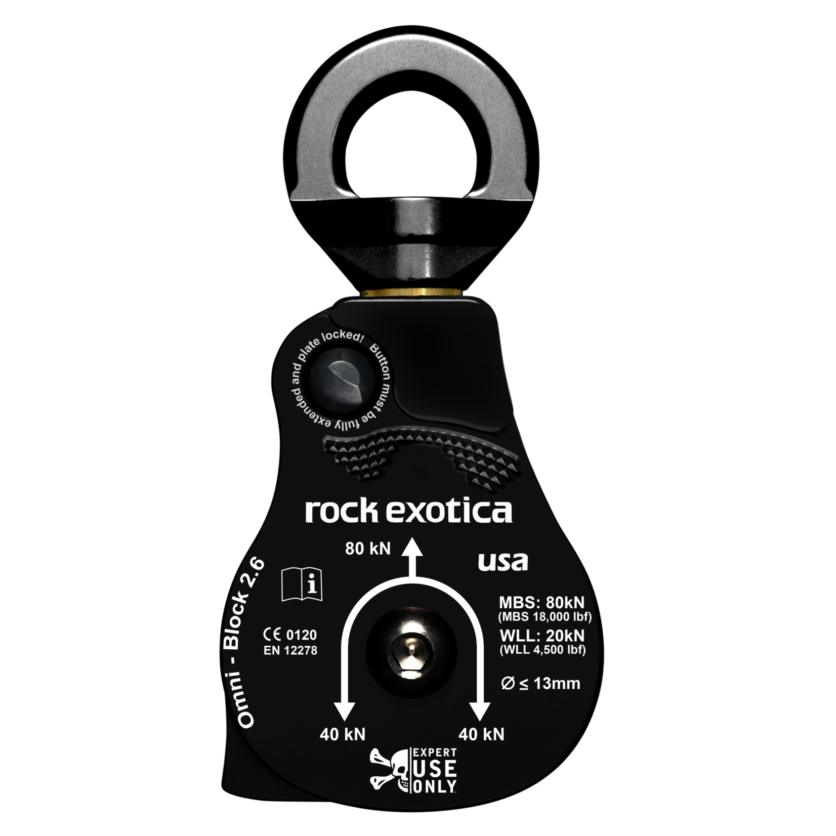 Rock Exotica Omni-Block 2.6" (Single Black)