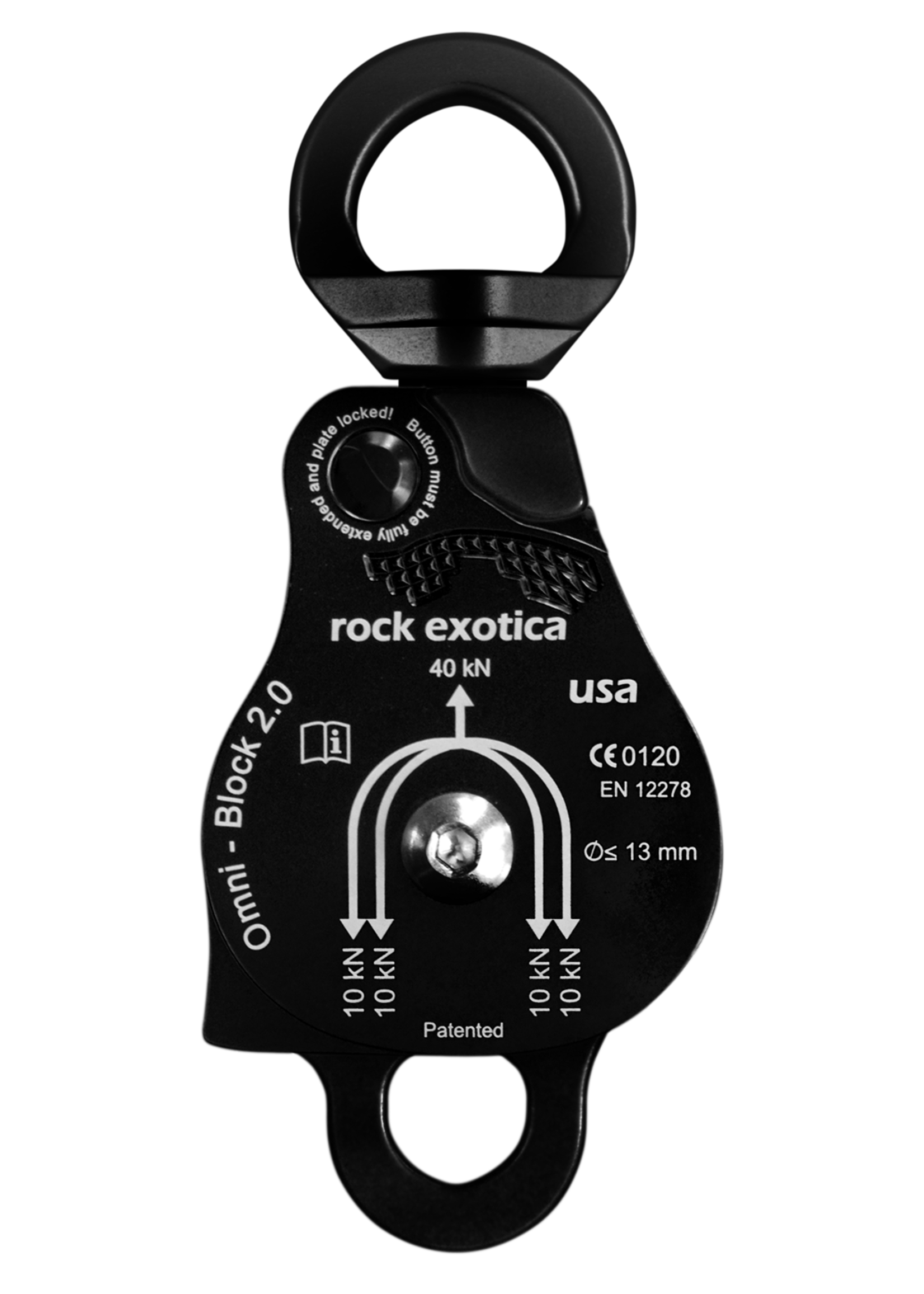 Rock Exotica Omni-Block 2.0" (Double/Black)