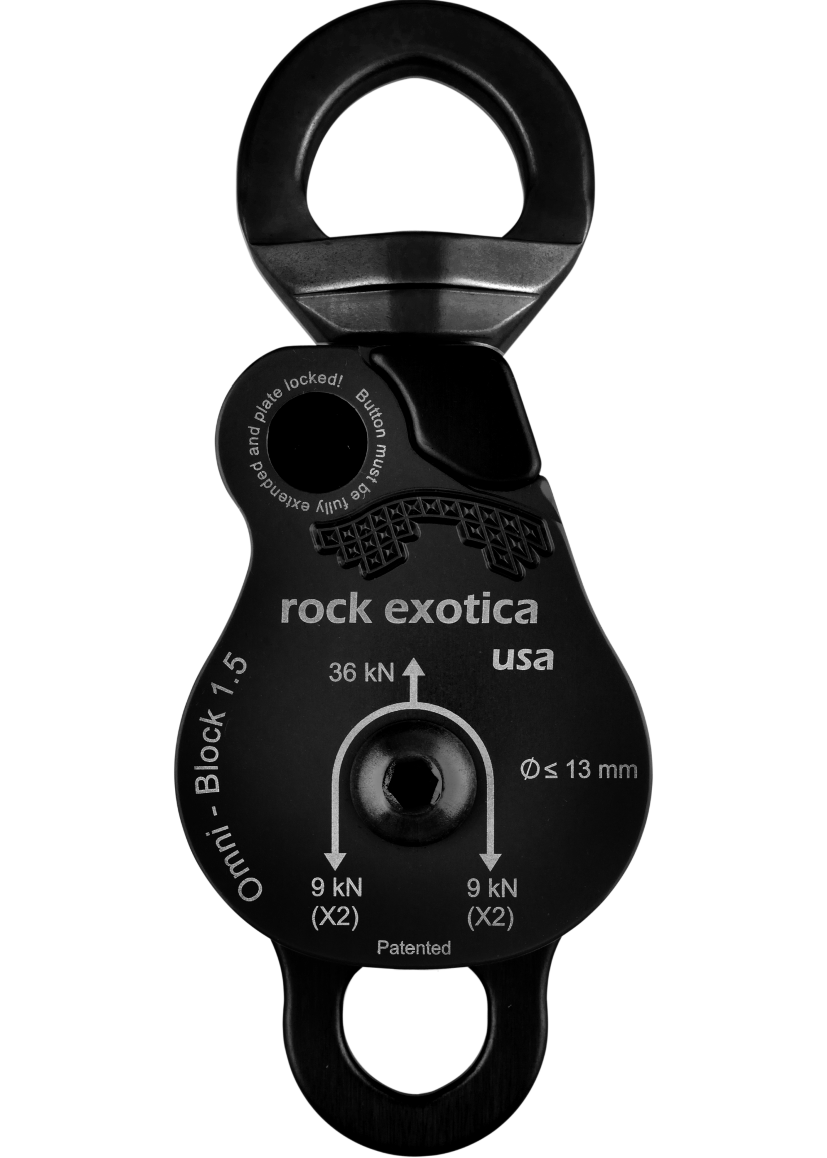 Rock Exotica Omni-Block 1.5" (Double/Black)