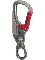 ISC Double Action Swivel Snaphook - Aluminium - 27kN