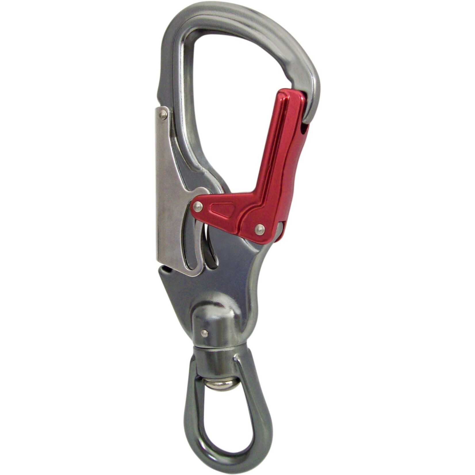 ISC Double Action Swivel Snaphook - Aluminium - 27kN