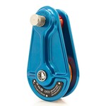ISC Medium Rigging Pulley for up to 16mm Rope - 150kN - Blue with Orange Wheel