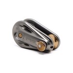 ISC Compact Rigging Pulley for up to 14mm Rope - 100kN - Grey with Grey Wheel