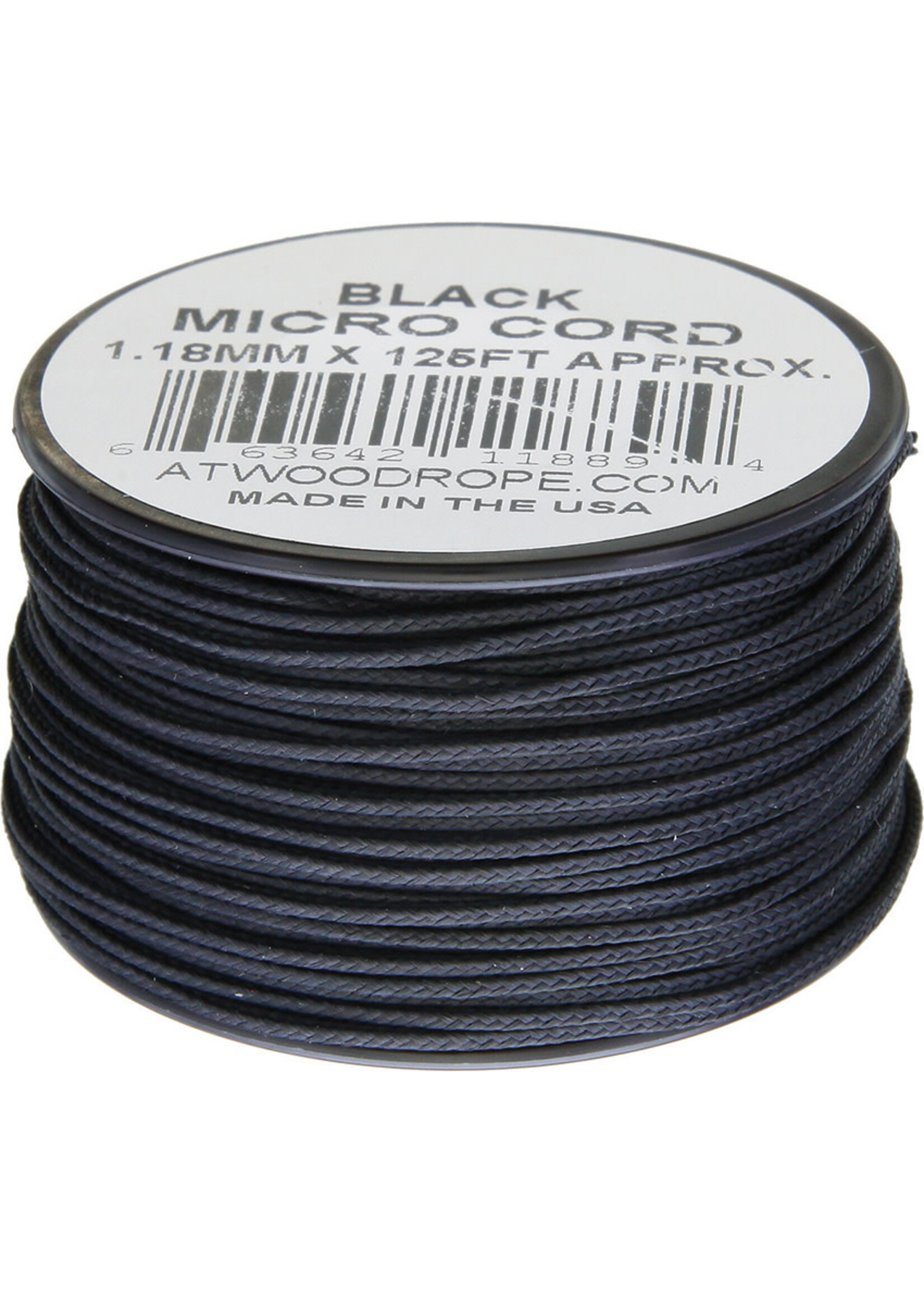Atwood Rope Micro Cord 1.18mm 125ft Spool