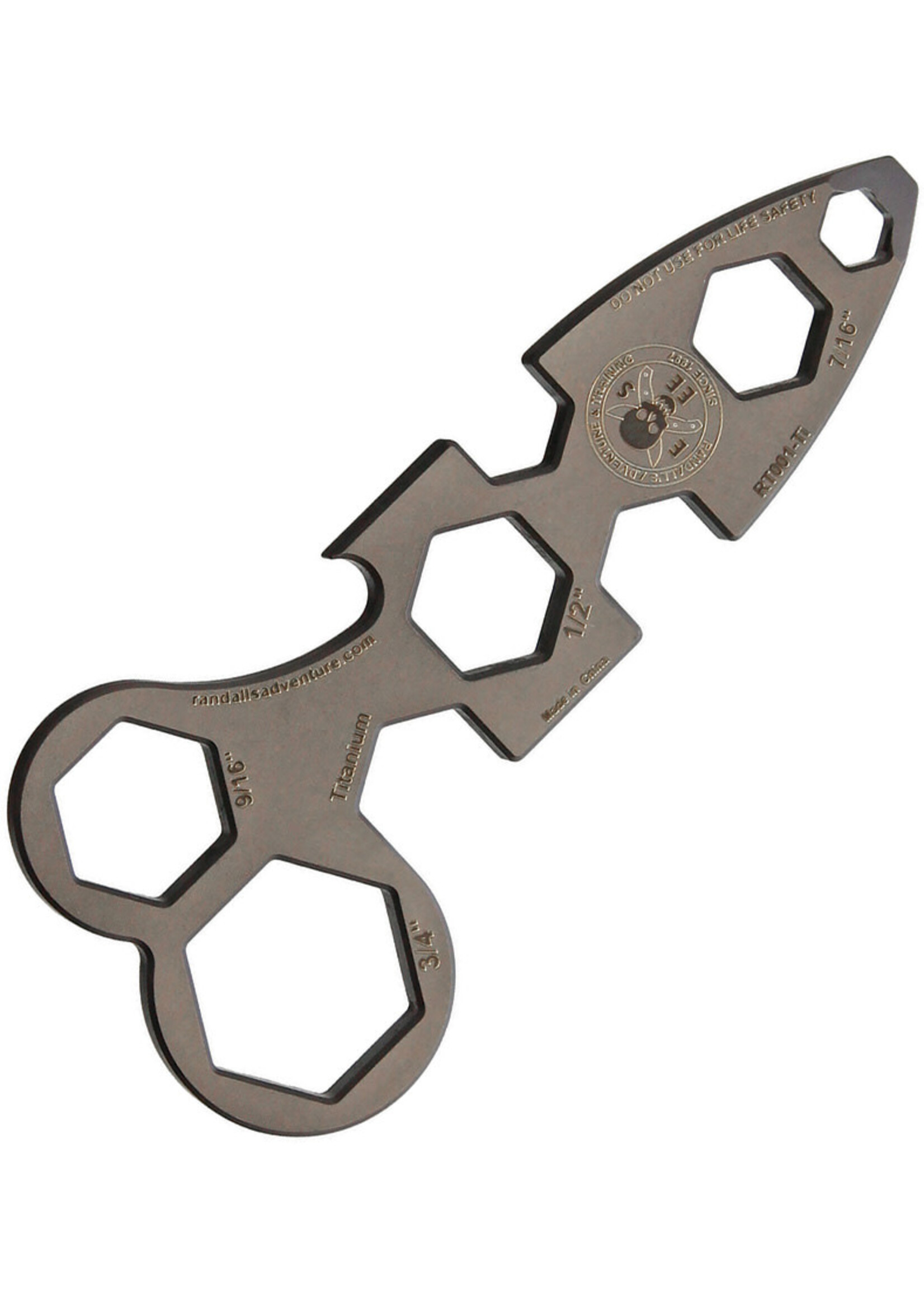 WRAT Wrench Titanium Tumbled