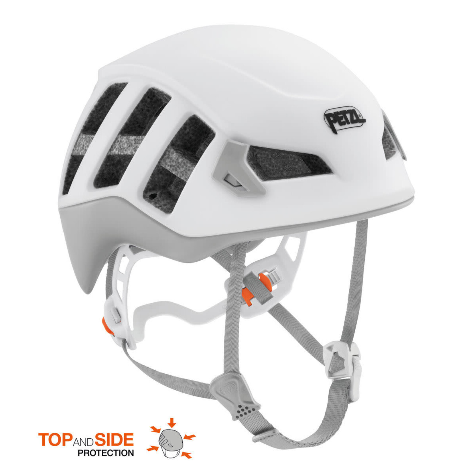 PETZL METEORA HELMET WHITE GREY S/M