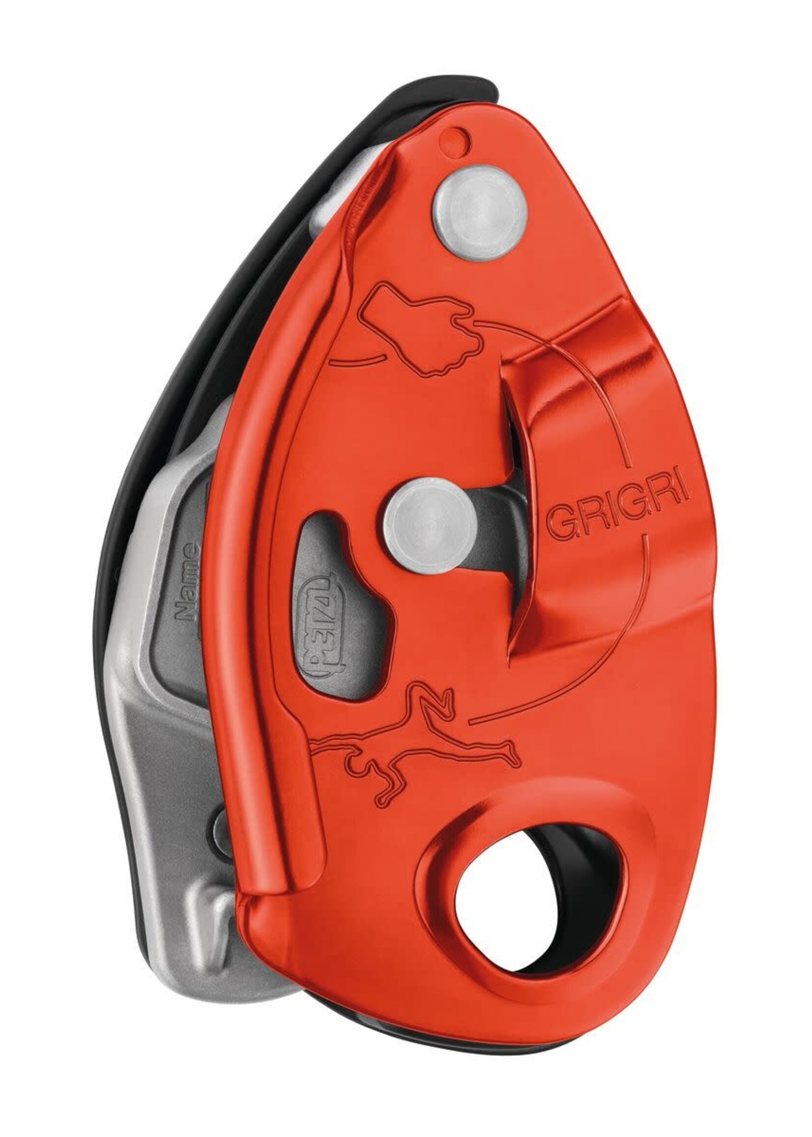 PETZL GRIGRI BELAY DEVICE RED