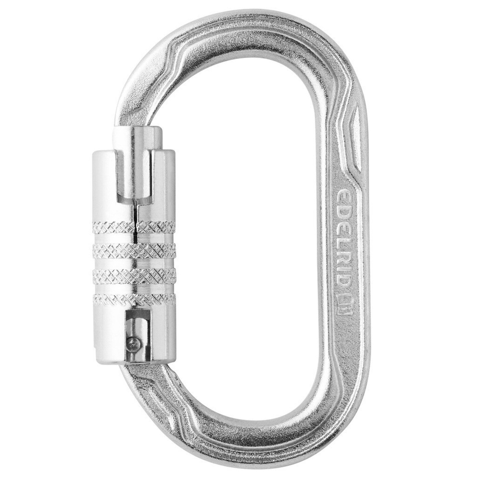 Edelrid Edelrid Oval Power Steel Triple, silver