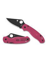 Spyderco Para 3 Pink Lightweight Black Blade  Living Beyond Breast Cancer